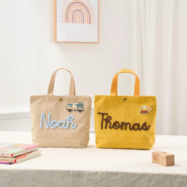 Personalized Kids Handbag – Custom Name Bag for Children, Baby Shower - Birthday Gift, Travel & Everyday Use