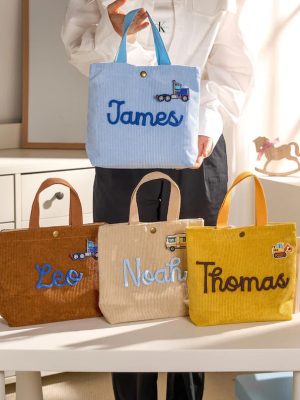 Personalized Kids Handbag – Custom Name Bag for Children, Baby Shower - Birthday Gift, Travel & Everyday Use