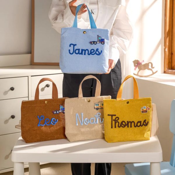 Personalized Kids Handbag – Custom Name Bag for Children, Baby Shower - Birthday Gift, Travel & Everyday Use