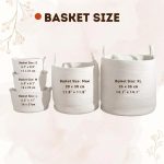 Personalized Woven Basket – Custom Name Storage Basket for Baby Toys, Nursery Organizer or Pet Toy Bin, Handmade Gift