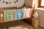 Personalized Knit Baby Blanket | Custom Baby Name Blanket | Embroidered Baby Blanket | Unique Baby Shower Gift