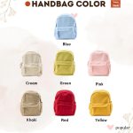 Personalized Mini Kids Backpack – Custom Name Small Toddler Bag, Corduroy Preschool Backpack, Baby Gift for Boys & Girls