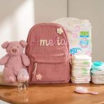 Personalized Corduroy Backpack – Custom Name Kids School Bag, Toddler Preschool Backpack, Back to School Gift for Boys & Girls