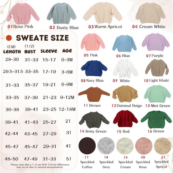 Personalized Baby Sweater – Custom Embroidered Name Knit Jumper, Handmade Toddler Sweatshirt, Baby Shower Gift