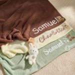 Personalized Baby Blanket | Custom Baby Name Blanket | Embroidered Baby Blanket | Unique Baby Shower Gift