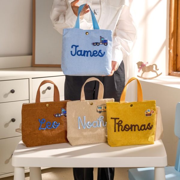 Personalized Kids Handbag – Custom Name Bag for Children, Baby Shower - Birthday Gift, Travel & Everyday Use