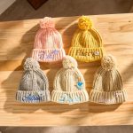 Custom Kids Beanie – Personalized Embroidered Name Hat, Baby Winter Knit Hat, Toddler Monogram Beanie, Handmade Children’s Gift