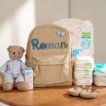 Personalized Corduroy Backpack – Custom Name Kids School Bag, Toddler Preschool Backpack, Back to School Gift for Boys & Girls