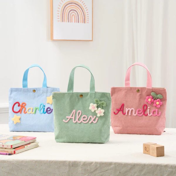 Personalized Kids Handbag – Custom Name Bag for Children, Baby Shower - Birthday Gift, Travel & Everyday Use