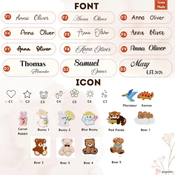 Personalized Baby Blanket | Custom Baby Name Blanket | Embroidered Baby Blanket | Unique Baby Shower Gift