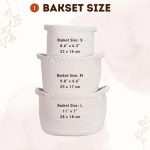 Personalized Woven Basket – Custom Name Storage Basket for Baby Toys, Nursery Organizer or Pet Toy Bin, Handmade Gift