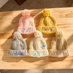 Custom Kids Beanie – Personalized Embroidered Name Hat, Baby Winter Knit Hat, Toddler Monogram Beanie, Handmade Children’s Gift