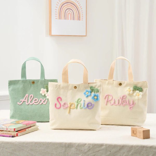 Personalized Kids Handbag – Custom Name Bag for Children, Baby Shower - Birthday Gift, Travel & Everyday Use