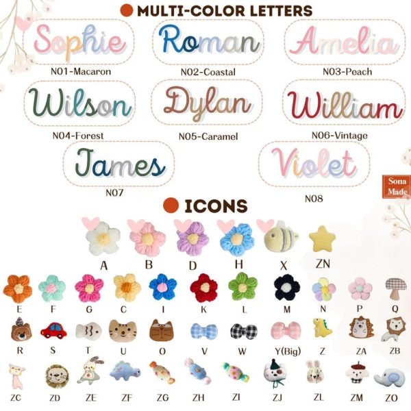 Personalized Woven Basket – Custom Name Storage Basket for Baby Toys, Nursery Organizer or Pet Toy Bin, Handmade Gift