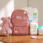 Personalized Corduroy Backpack – Custom Name Kids School Bag, Toddler Preschool Backpack, Back to School Gift for Boys & Girls