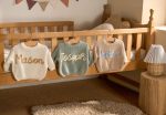 Personalized Baby Sweater – Custom Name Knit Jumper, Handmade Toddler Sweatshirt, Baby Shower Gift