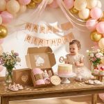 Personalized Baby Gift Set – Custom Newborn Rattle Box, Handmade Crochet Toy - Blanket, Baby Shower Gift for Girls & Boys