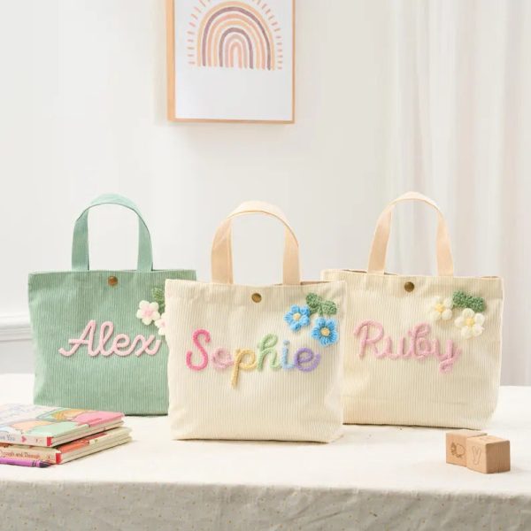 Personalized Kids Handbag – Custom Name Bag for Children, Baby Shower - Birthday Gift, Travel & Everyday Use