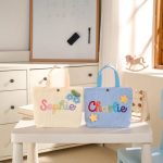 Personalized Kids Handbag – Custom Name Bag for Children, Baby Shower - Birthday Gift, Travel & Everyday Use